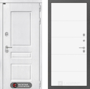 Дверь Лабиринт (LABIRINT) Versal 13 Белый софт 860х2050 мм