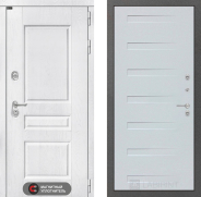 Дверь Лабиринт (LABIRINT) Versal 14 Дуб кантри белый горизонтальный 960х2050 мм