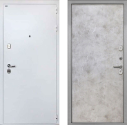 Дверь Интекрон (INTECRON) Колизей White Гладкая Мрамор светлый 860х2050 мм