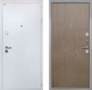 Дверь Интекрон (INTECRON) Колизей White Гладкая шпон Венге коричневый 860х2050 мм