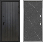 Дверь Интекрон (INTECRON) Профит Black ФЛ-295 Гладкая Гранит лава оникс 960х2050 мм