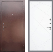 Дверь Рекс (REX) 1 FL-291 Силк Сноу 960х2050 мм