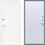 Дверь Рекс (REX) 1А Белая шагрень FL-289 Белый ясень 860х2050 мм